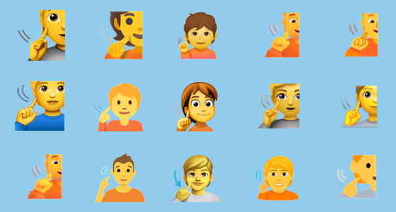 Ð deaf person emoji