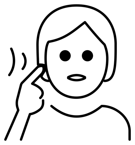Deaf person emoji coloring page free printable coloring pages