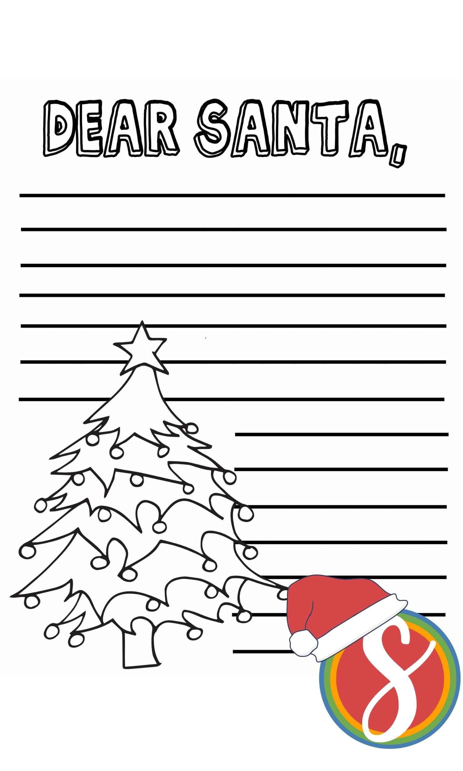 Free santa claus coloring pages â stevie doodles