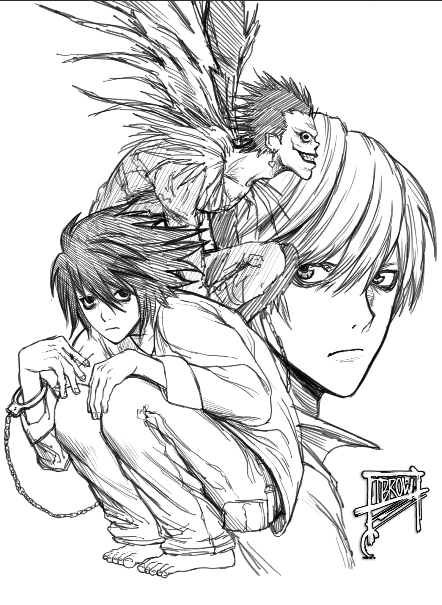 Tbrow dm for missions on x death note deathnote lightyagami l ryuk httpstcomuqiimfhg x