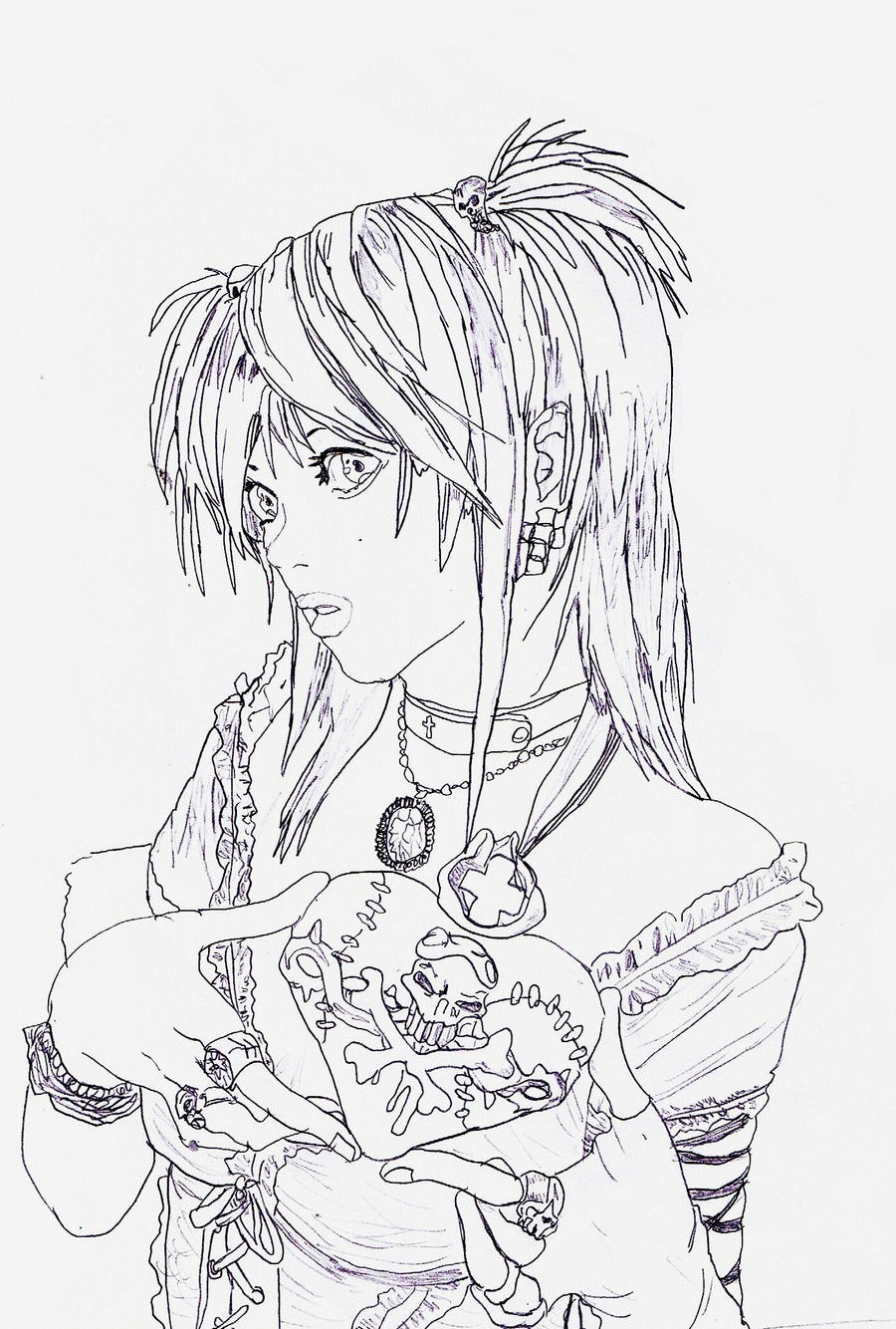 Misa amane death note by rosae on
