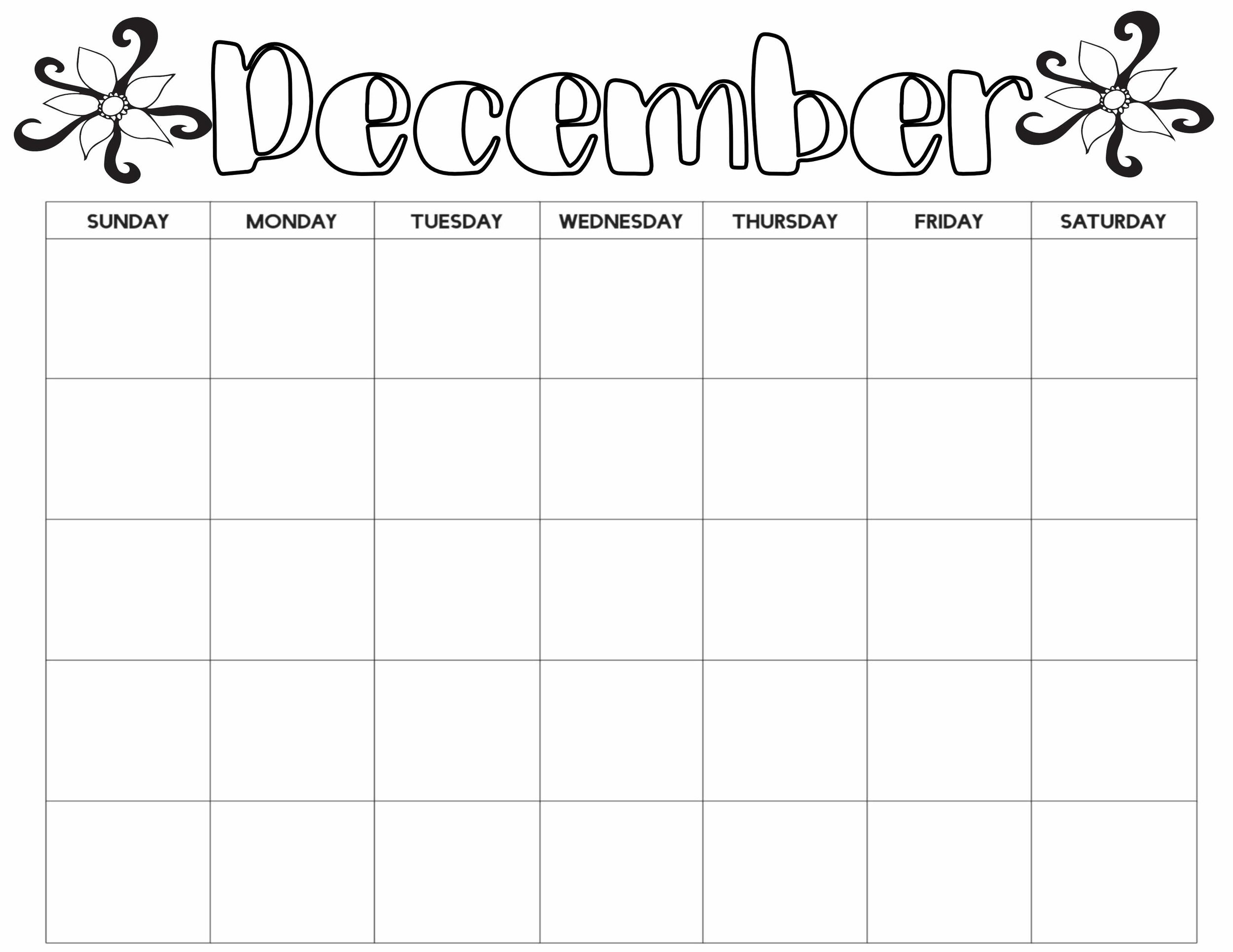 Free december coloring pages â stevie doodles