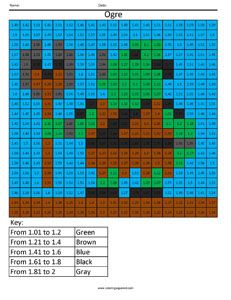 Decimal coloring