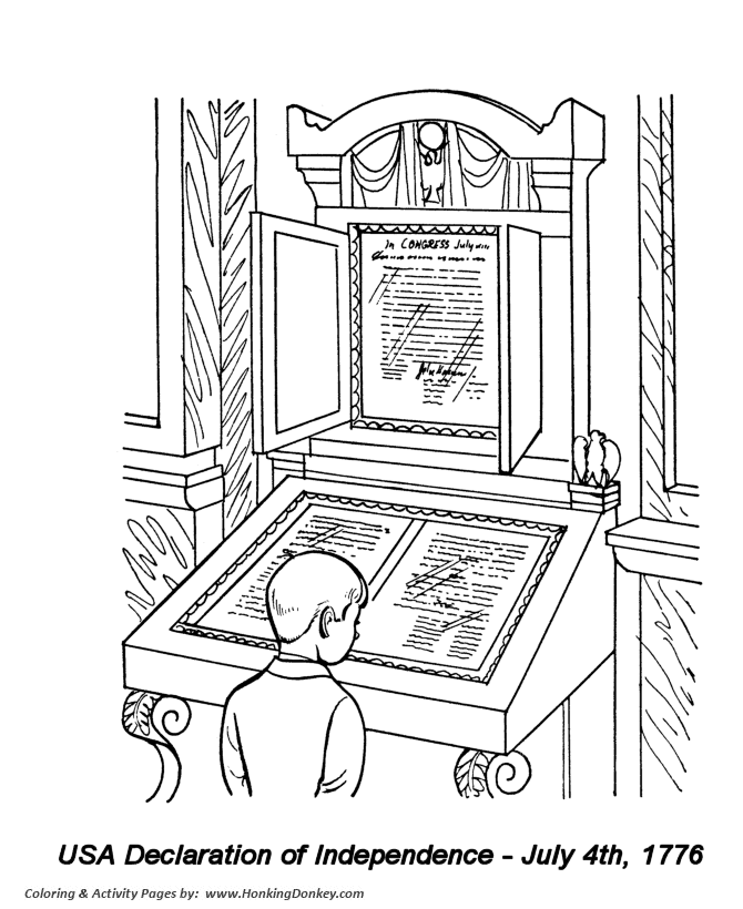 July th coloring pages