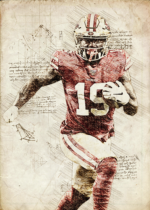 Deebo samuel deebo samuel deebosamuel san francisco ers san francisco ers sanfranciscoers sanf jigsaw puzzle by wrenn huber