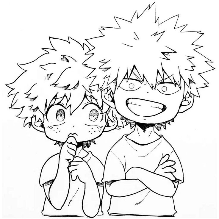 Chibi deku coloring pages detailed coloring pages coloring pages coloring book art