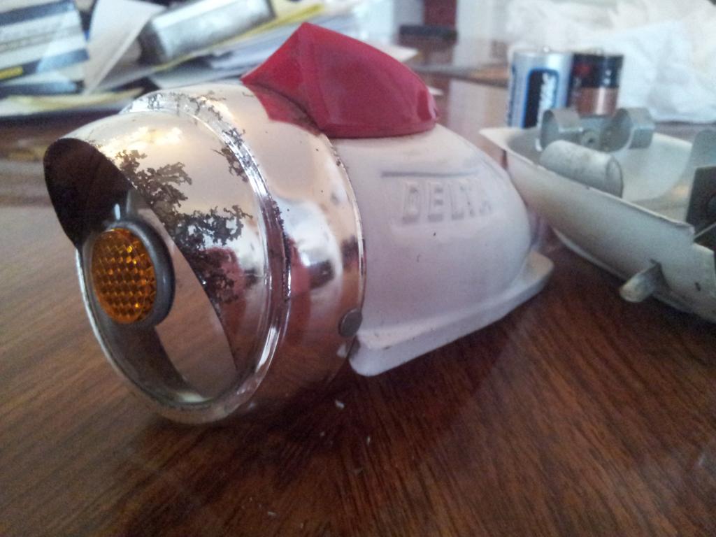 Fst really nice delta super rocket ray fender light shipped sell