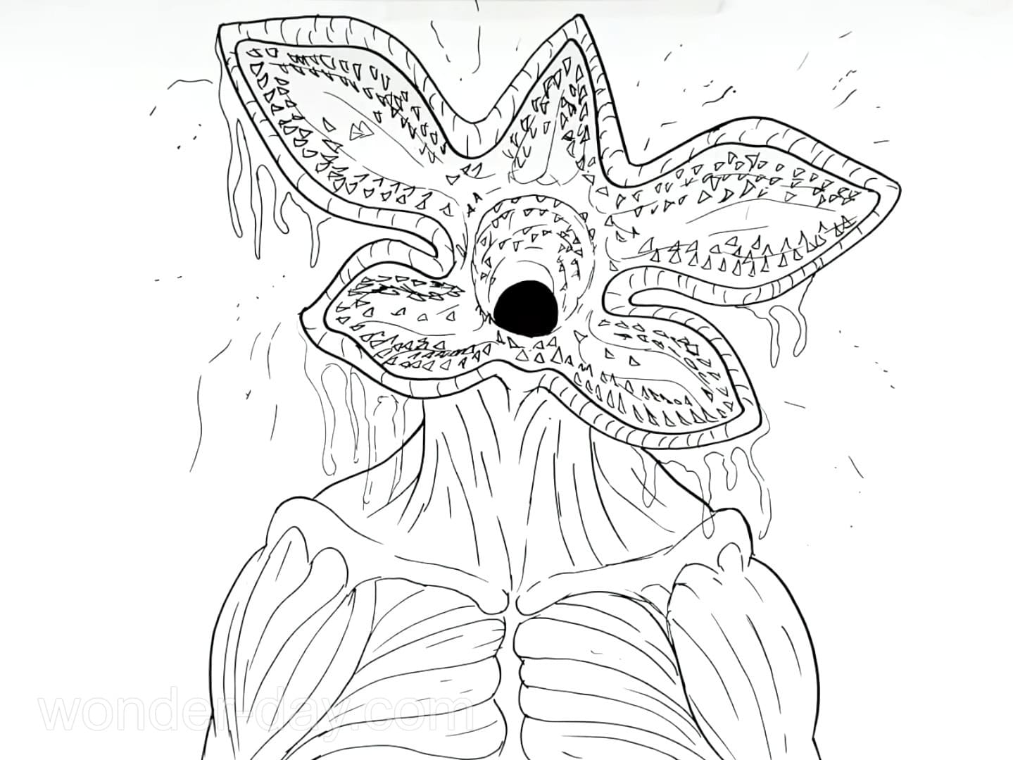 Stranger things coloring pages top collection print for free