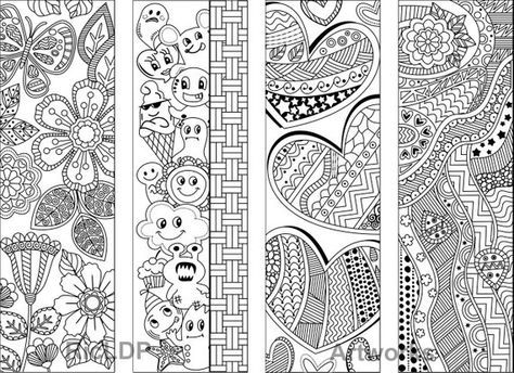 Coloring bookmarks with semi