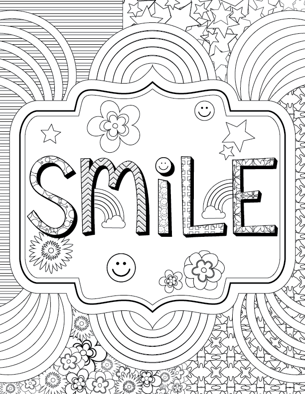 Adult coloring for kids at heart printable pages delta dental of arizona blog