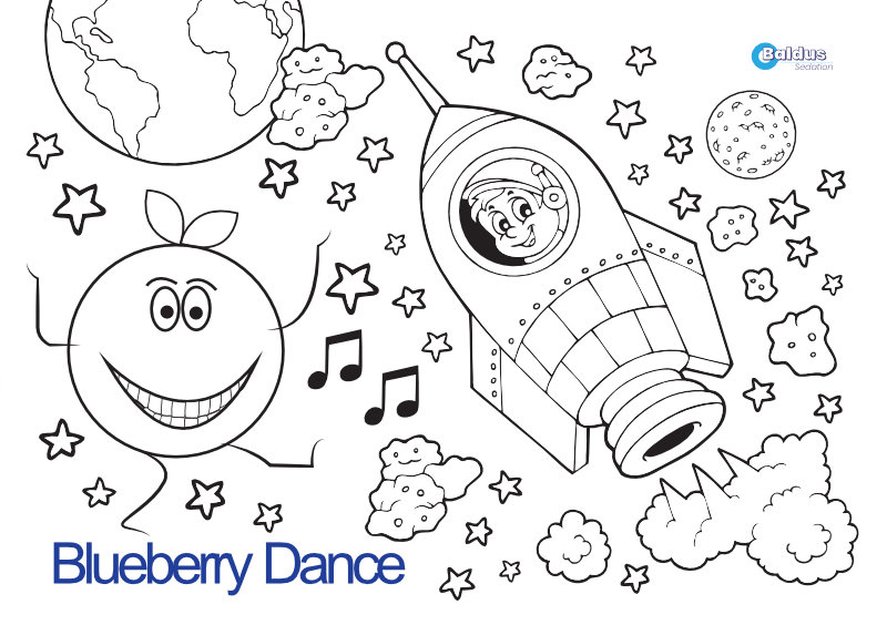 Coloring book for the ntal practice pieces for