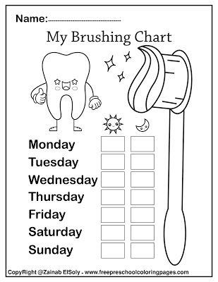 Set of free dental care coloring pages for kids dental kids free dental care dental health preschool crafts