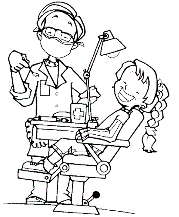 Coloring pages best dentist coloring pages