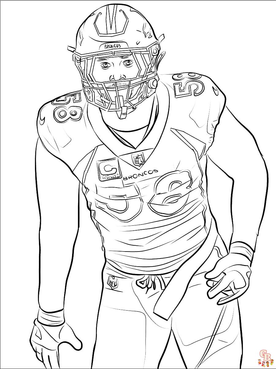 Printable american football coloring pages free