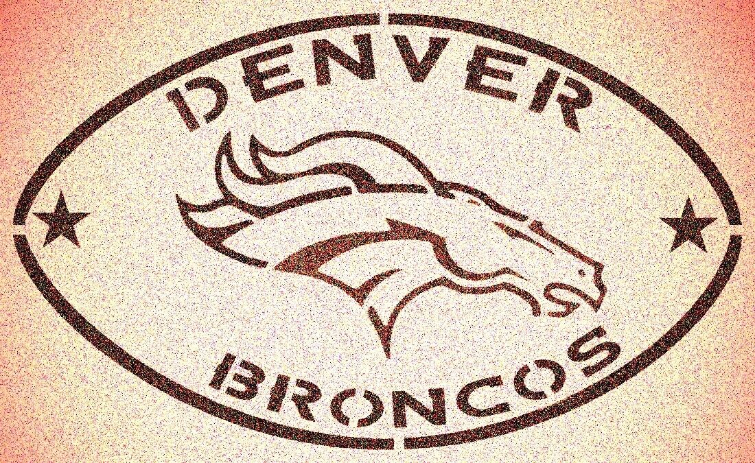 Denver broncos football stencil sport football stencils