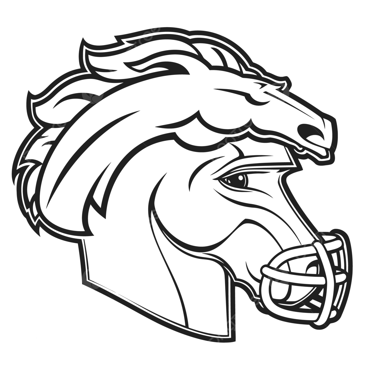 Denver broncos png vector psd and clipart with transparent background for free download