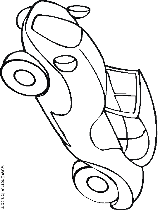 Free transportation coloring pages from