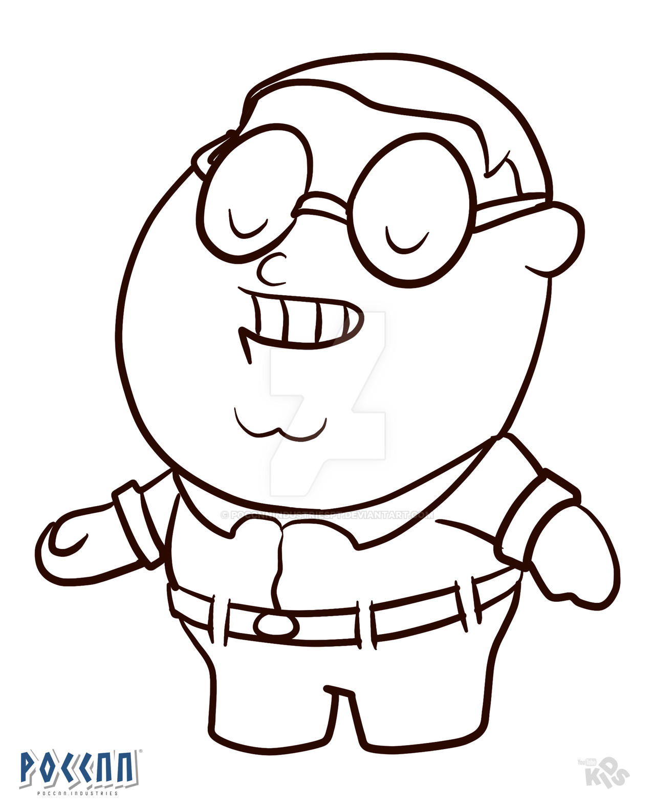 Peter chibi uma familia da pesada para colorir by poccnnindustriespt on
