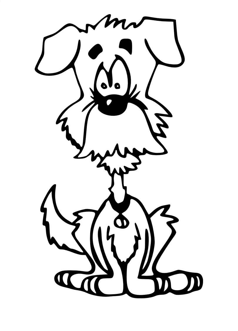 Desenhos simples para colorir gratuitos de animais para baixar
