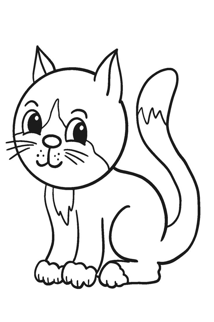 Gatos para colorir cat coloring page coloring pages cats