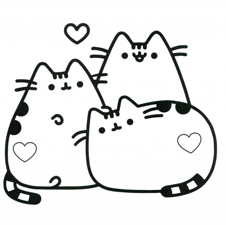 Desenhos de gato para imprimir e colorir