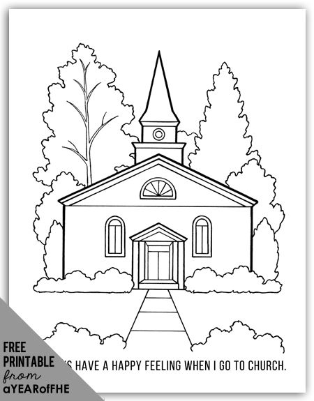 Year lesson going to church free coloring pages family coloring coloring pages