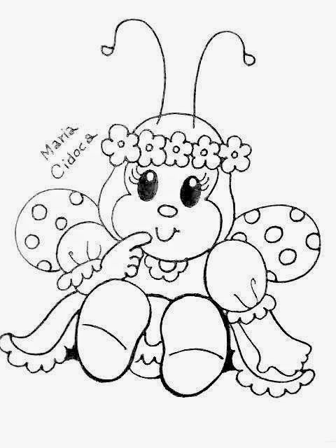 Linda joaninha de arco de flores disney coloring pages coloring pages disney colors
