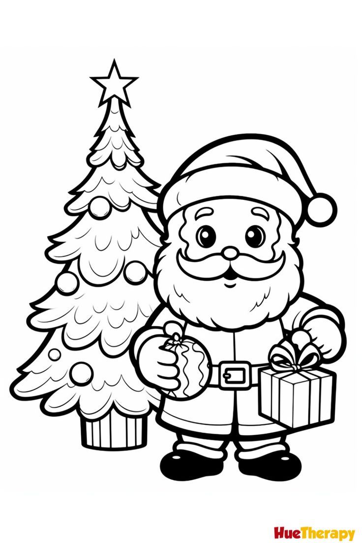 Free printable santa coloring pages for kids santa coloring pages free christmas coloring pages printable christmas coloring pages
