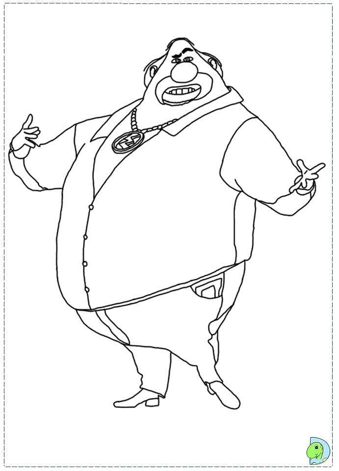 Despicable me coloring page