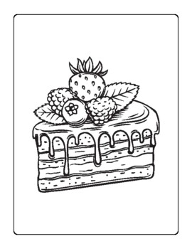 Food coloring pages