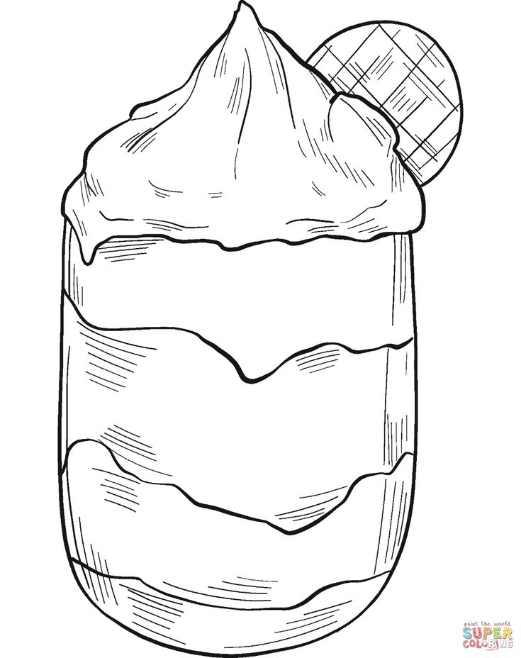 Dessert coloring page free printable coloring pages free printable coloring coloring pages free printable coloring pages