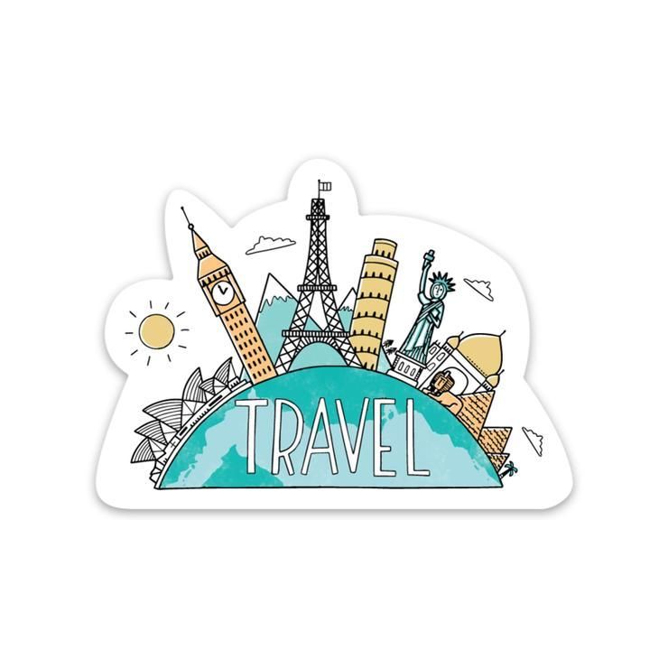 New absolutely free printable stickers travel ideas one of many many delights on the web can be printâ cute laptop stickers travel stickers sticker collection
