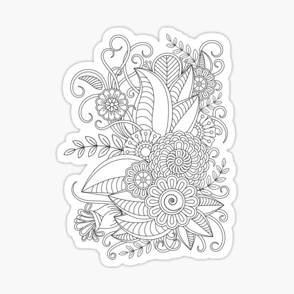 Coloring pages stickers for sale