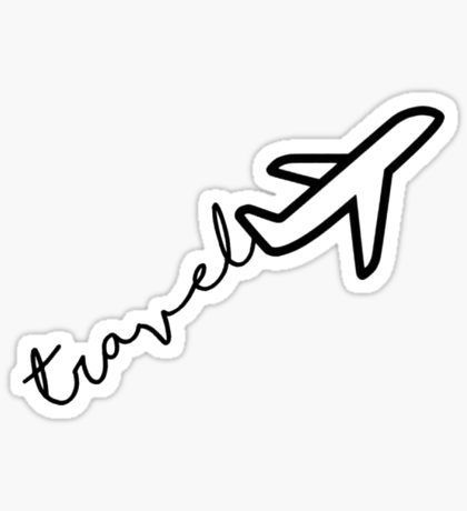 Travel sticker autocolantes tumblr adesivos para macbook adesivos para impressão