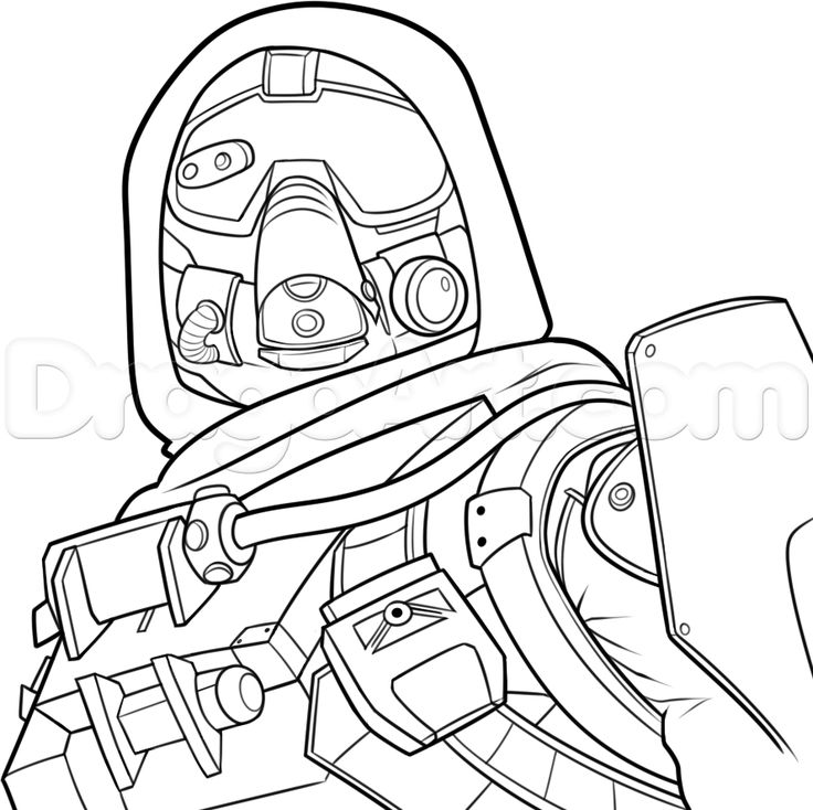 Destiny game hunter coloring pages coloring pages fall coloring pages cross coloring page