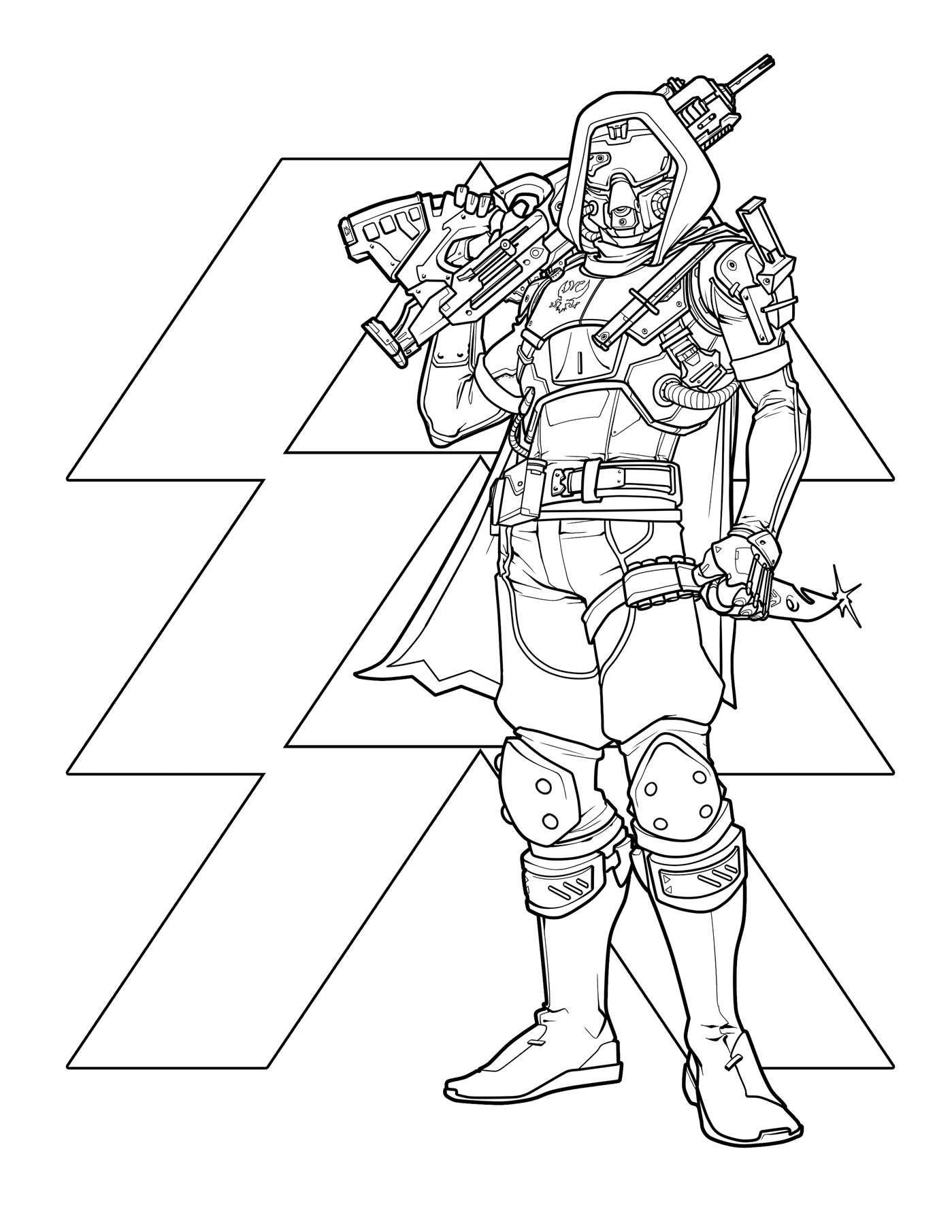 Pin by dominic shoblo on coloring pages coloring pages coloring pages inspirational destiny hunter