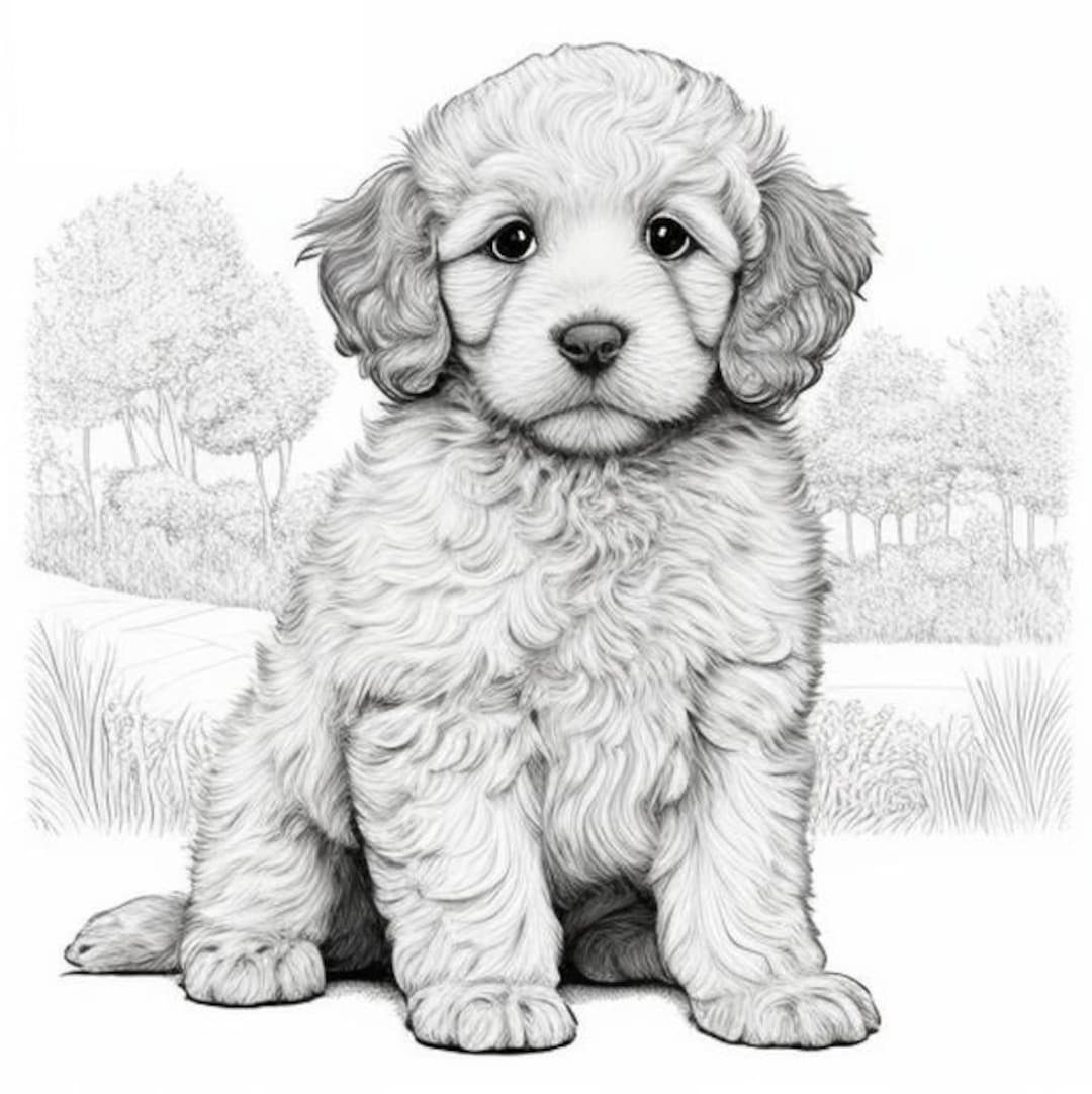 Dog coloring pictures