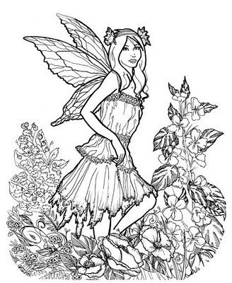 Fairy coloring pages fairy coloring pages fairy coloring book detailed coloring pages