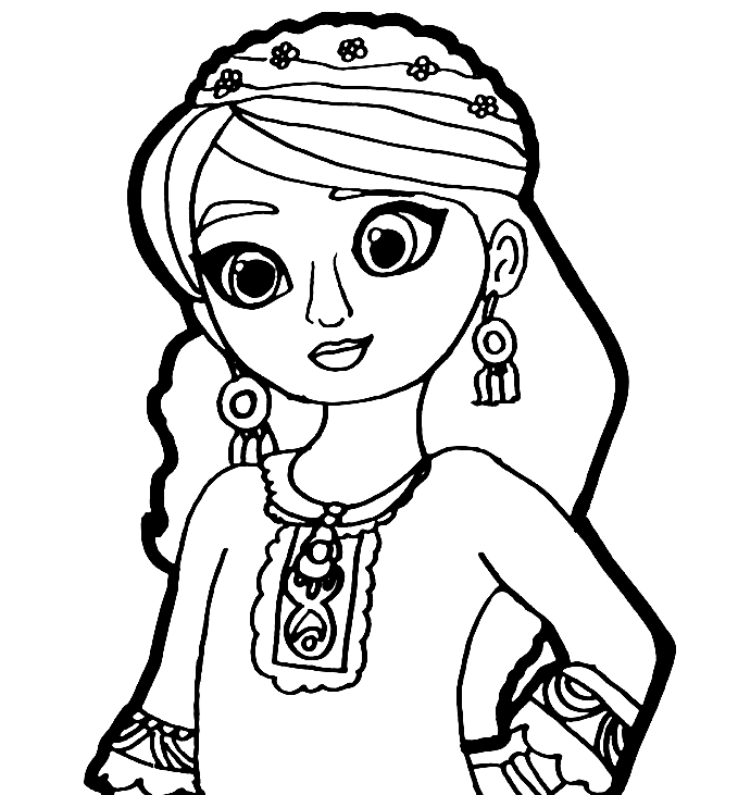 Mira royal detective coloring pages printable for free download