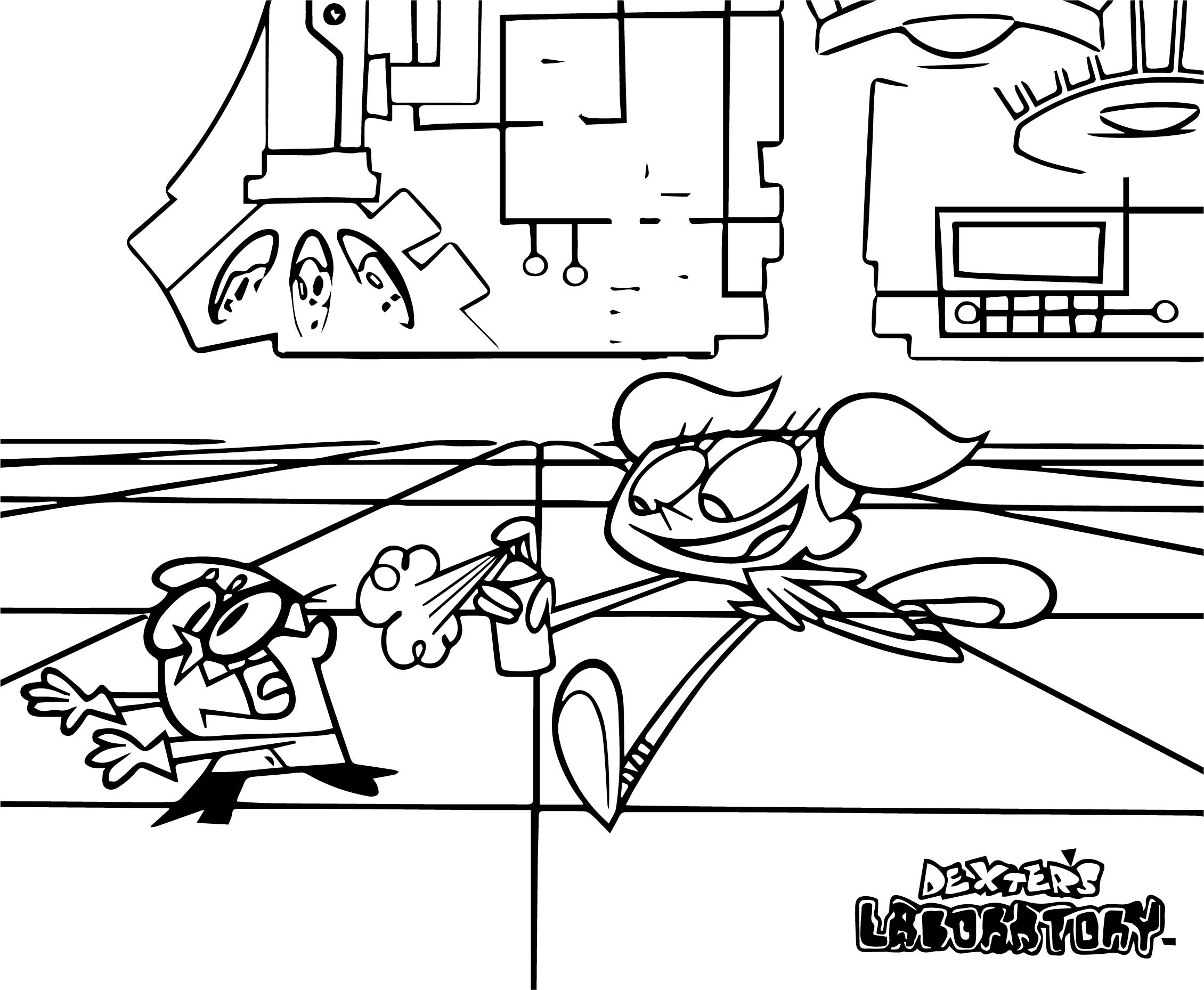 Cartoon coloring pages
