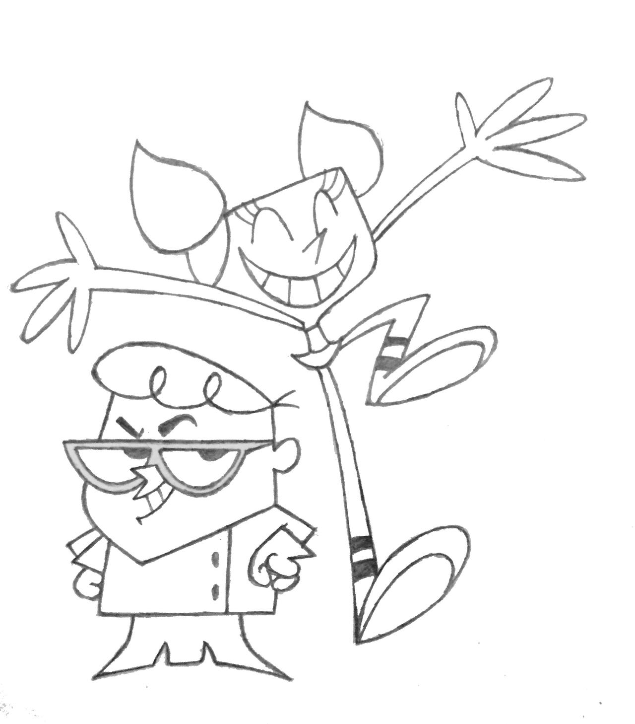 Dexters laboratory by drawingsbysumeet on