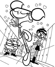 Dexters lab coloring pages eas coloring pages dexter dexters laboratory