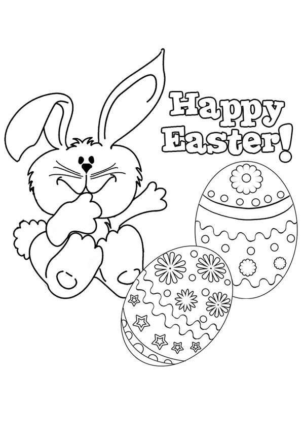 Celebrate easter with fun coloring activities