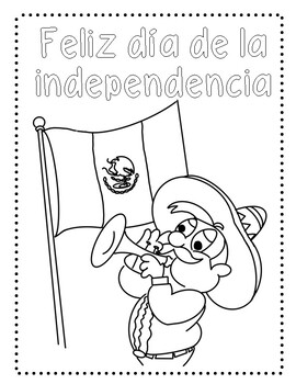 Mexican independence day coloring page by ms zamarripa tpt