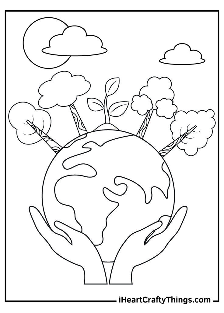 Earth day coloring pages earth day coloring pages earth day drawing earth coloring pages