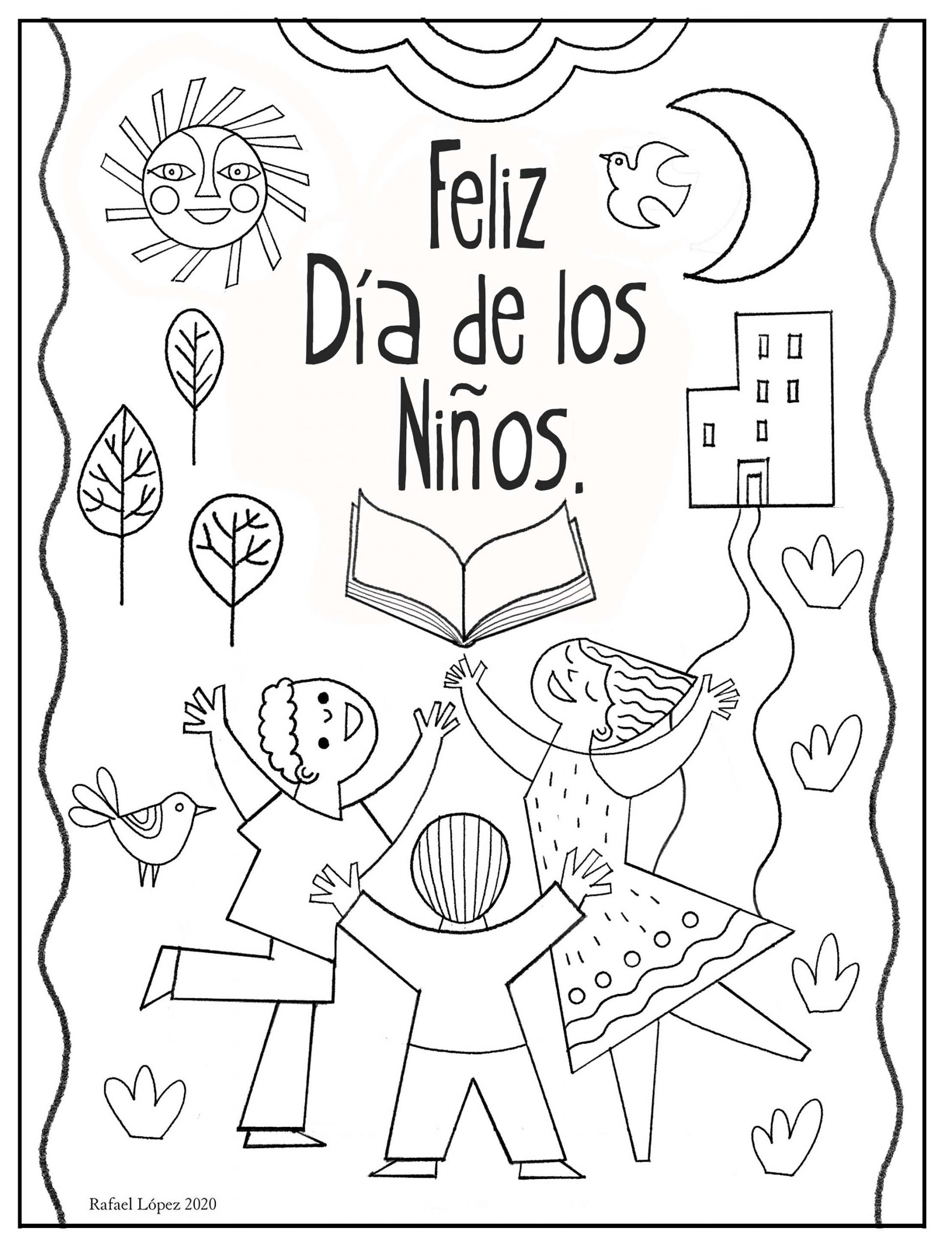 Feliz dãa de los niãos rafael lãpez