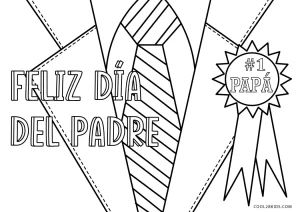Dibujos de dãa del padre para colorear