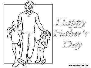 Coloring pages fathers day