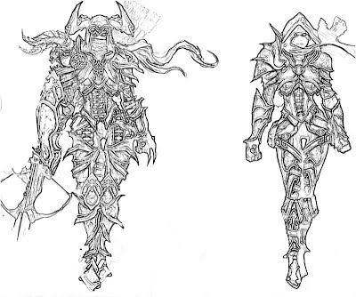 Diablo demon hunter armor yumiko fujiwara