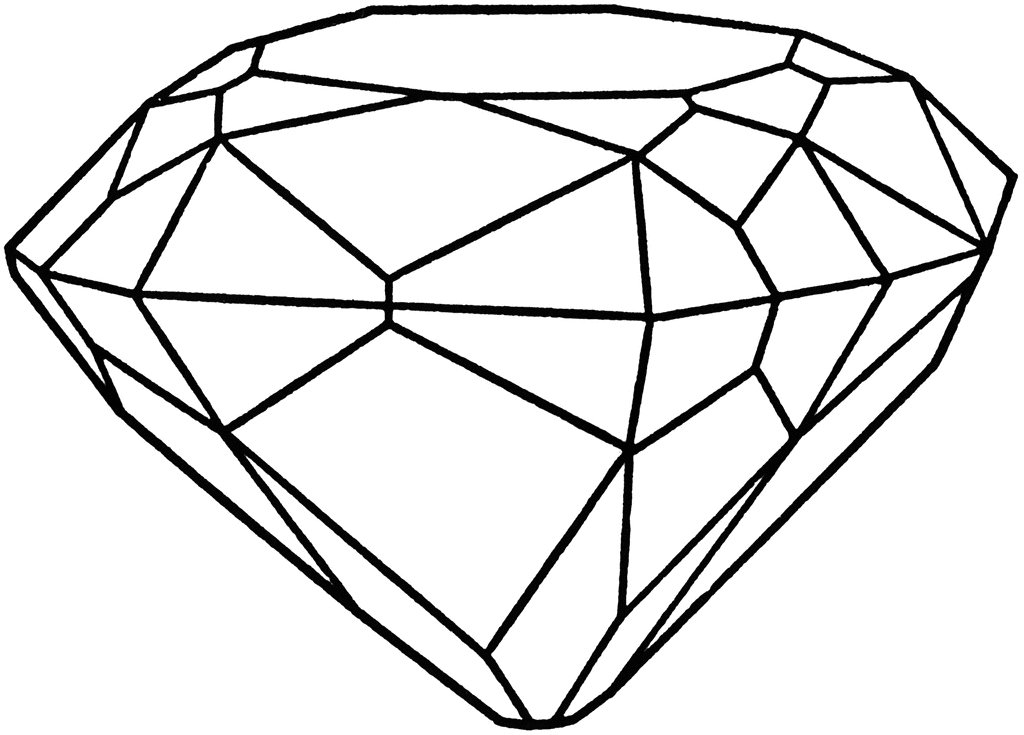 Sparklg diamond colorg pages colorg pages sparkle diamonds diamond